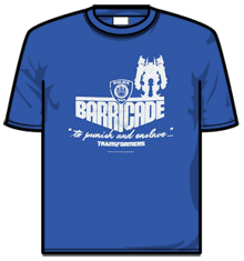 BARRICADE BLUE