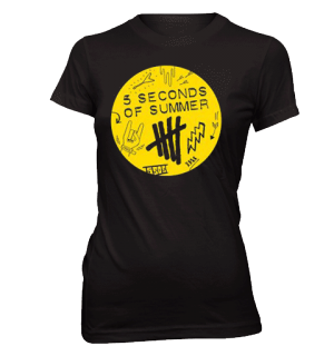 5 SECONDS OF SUMMER - SCRIBBLE LOGO