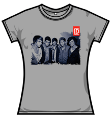 ONE DIRECTION - B&W BAND PHOTO