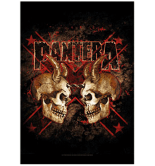 PANTERA - DOUBLE SKULL